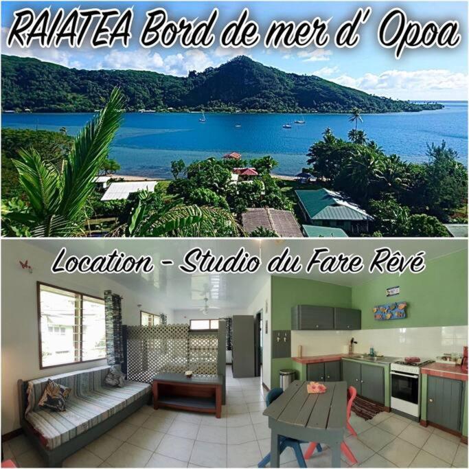 Raiatea, Opoa, Studio Du Fare Reve, Acces Mer Privatif Eksteriør bilde